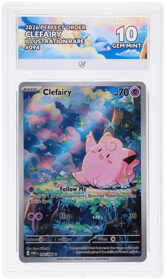 Pokémon – Clefairy – 094/088 – Perfect Order – ACE 10