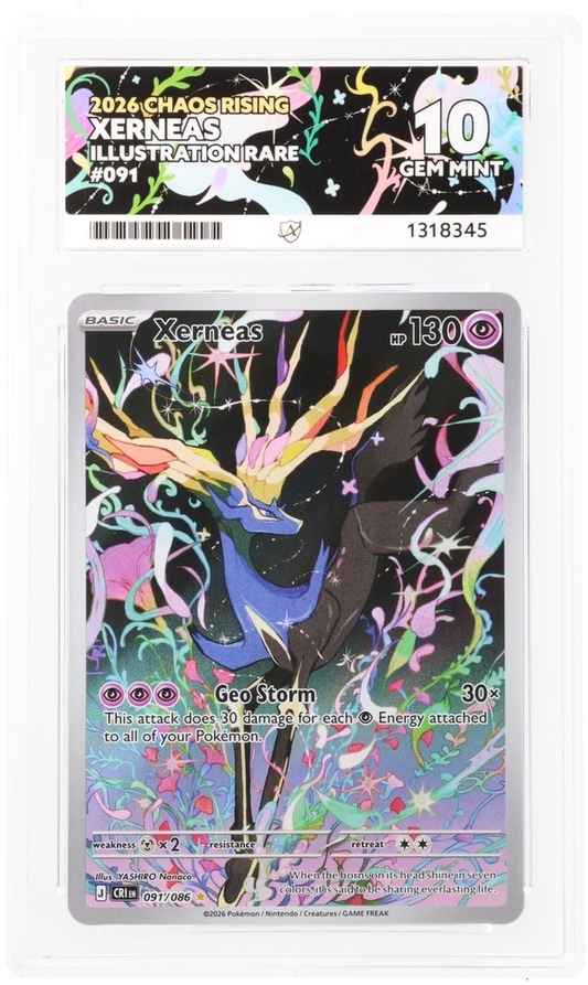 Pokémon – Xerneas – 091/086 – Chaos Rising – ACE 10