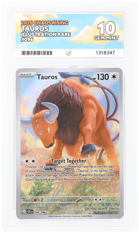 Pokémon – Tauros – 096/086 – Chaos Rising – ACE 10