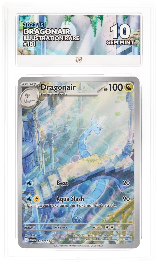 Pokémon – Dragonair – Illustration Rare – 181/165 – Scarlet & Violet 151 – ACE 10