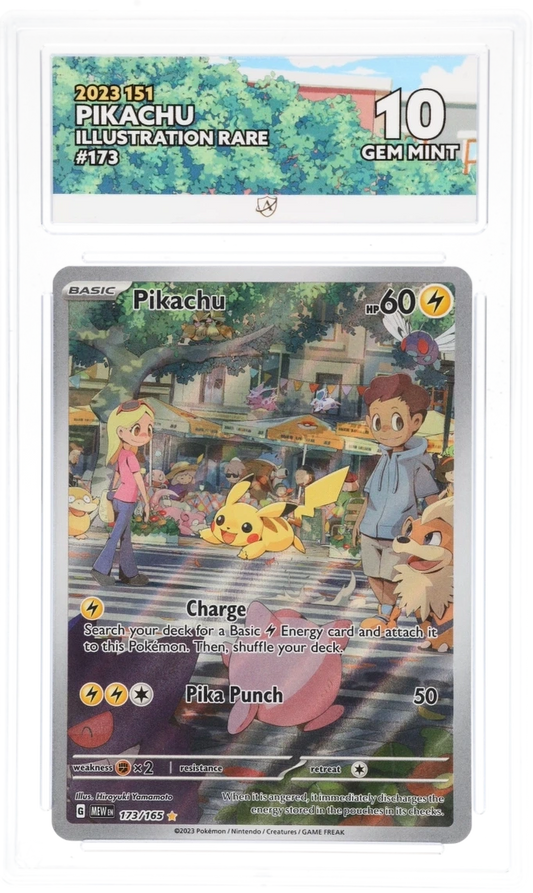 Pokémon – Pikachu – Illustration Rare – 173/165 – Scarlet & Violet 151 – ACE 10