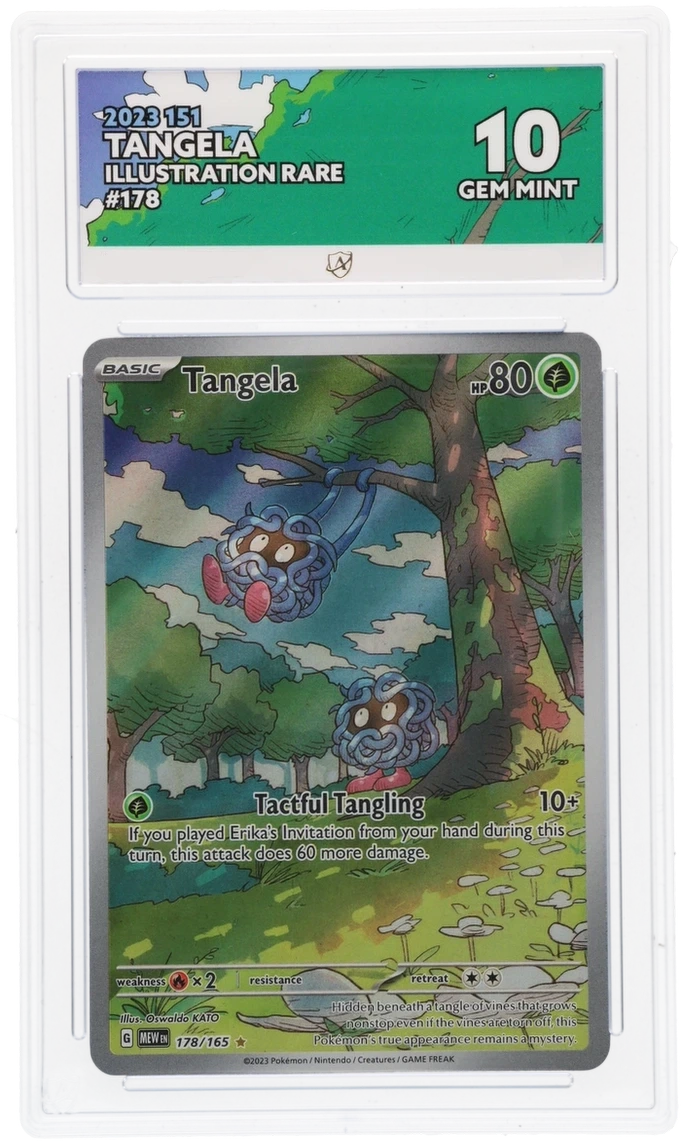 Pokémon – Tangela – Illustration Rare – 178/165 – Scarlet & Violet 151 – ACE 10