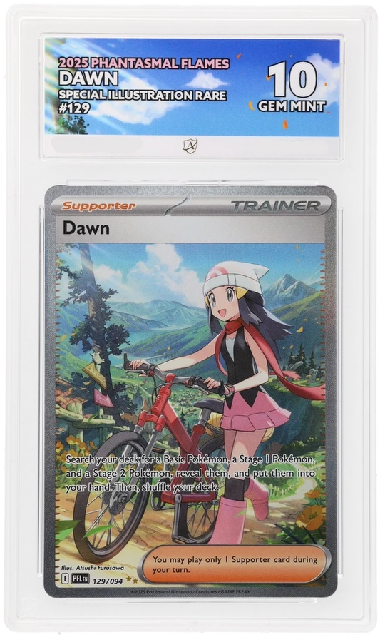 Pokémon – Dawn – Special Illustration Rare – 129/094 – Phantasmal Flames – ACE 10