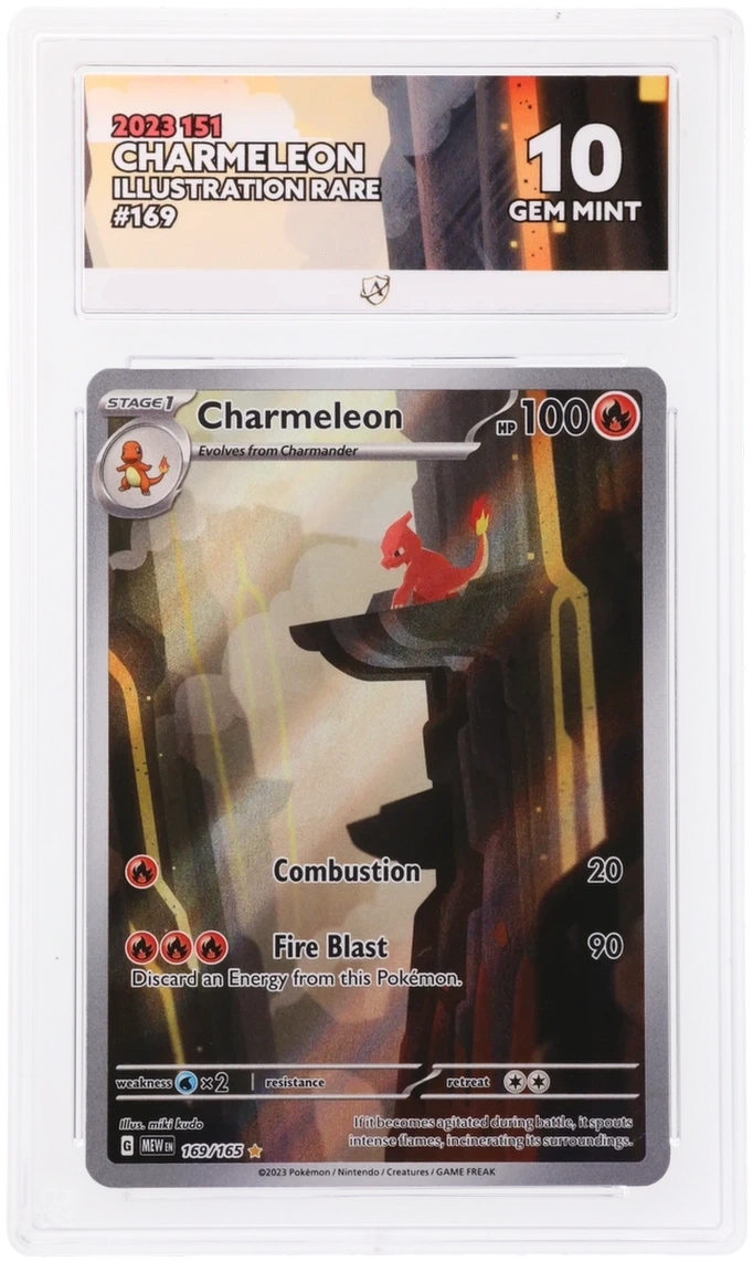 Pokémon – Charmeleon – Illustration Rare – 169/165 – Scarlet & Violet 151 – ACE 10