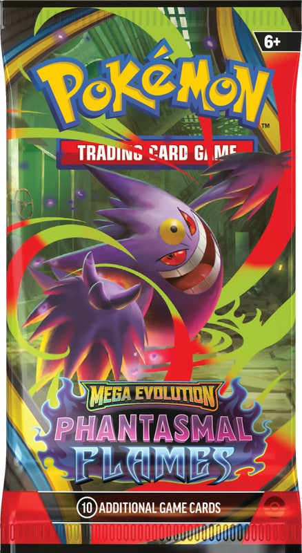 Pokemon Booster Pack - Phantasmal Flames - Mega Evolution