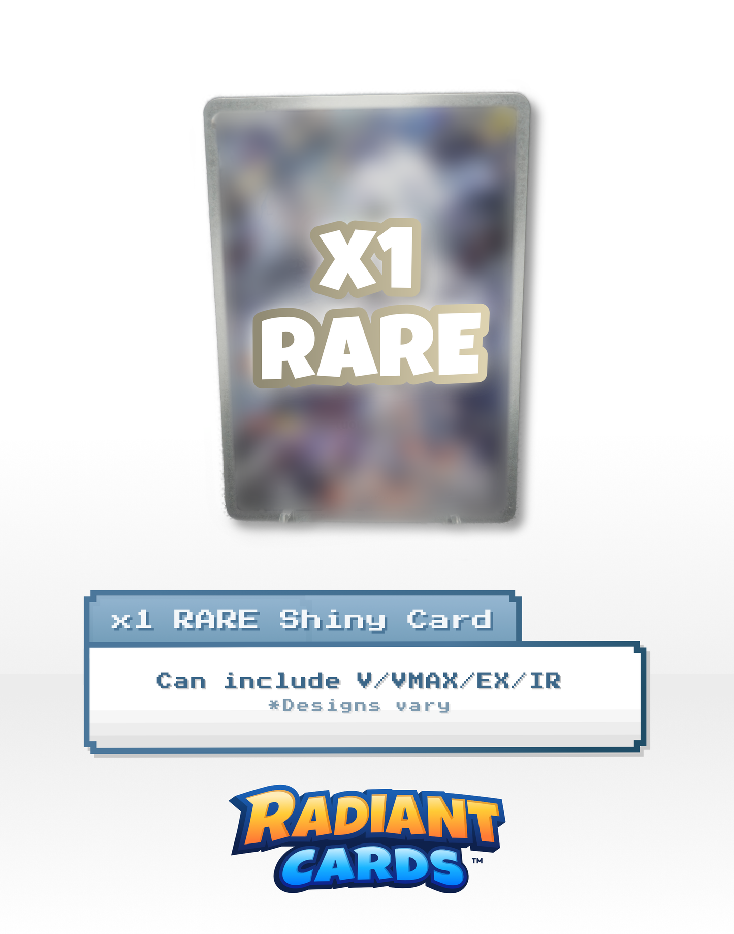 50 x Pokémon Card Bundle – Holo & Rare Cards Included