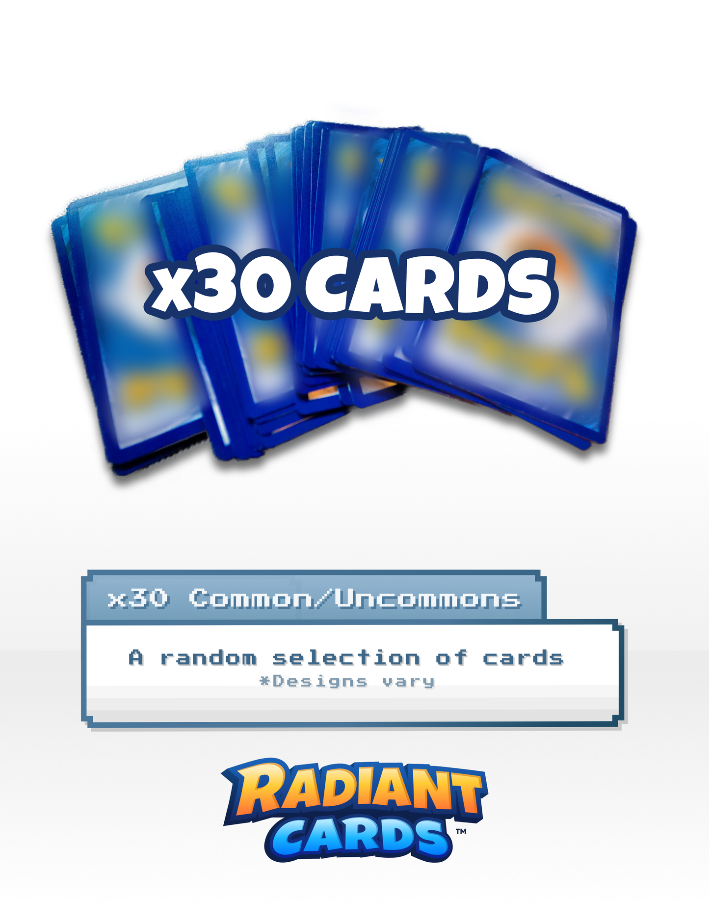 50 x Pokémon Card Bundle – Holo & Rare Cards Included