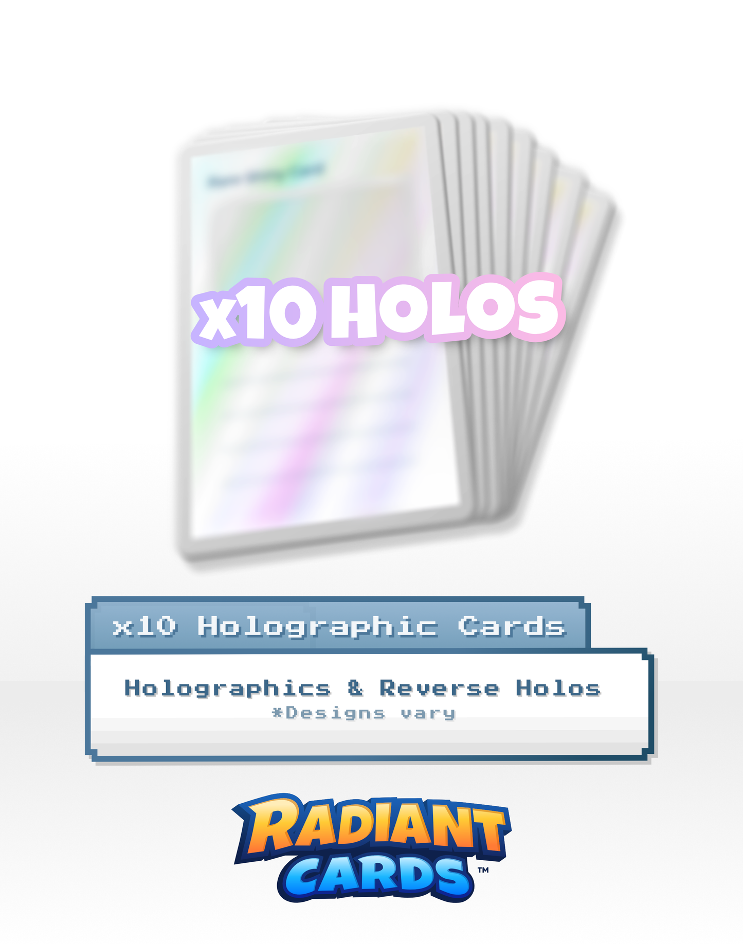 50 x Pokémon Card Bundle – Holo & Rare Cards Included