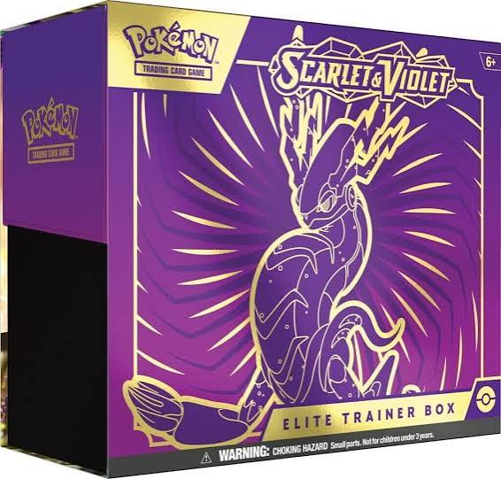 Pokémon TCG Scarlet & Violet Elite Trainer Box – New & Sealed