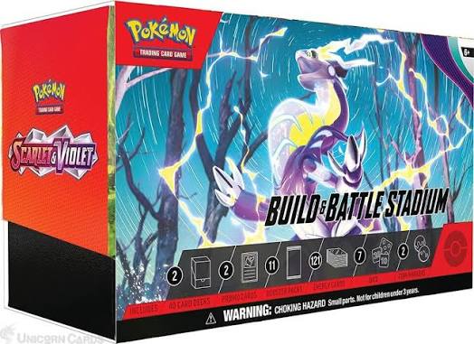 Pokémon TCG Scarlet & Violet Build & Battle Stadium – New & Sealed