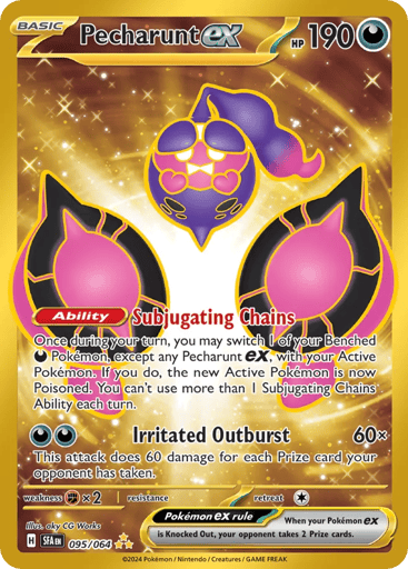 Pecharunt ex – Hyper Rare – 095/064 – Shrouded Fable