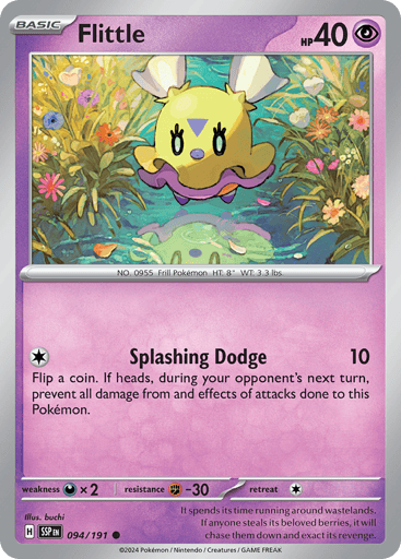 Flittle – Common Reverse Holo – 094/191 – Surging Sparks