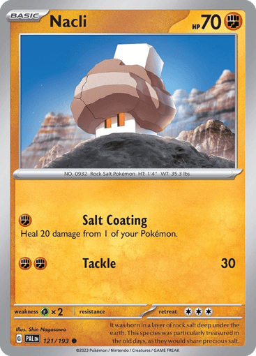 Nacli – Common – 121/193 – Paldea Evolved