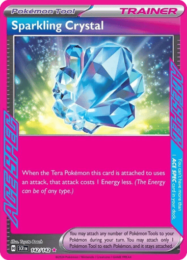 Sparkling Crystal – ACE SPEC Rare – 142/142 – Stellar Crown