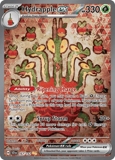 Hydrapple ex – Special Illustration Rare – 167/142 – Stellar Crown
