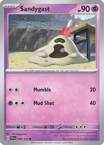 Sandygast – Common – 095/193 – Paldea Evolved