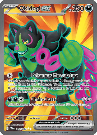 Okidogi ex – Ultra Rare – 082/064 – Shrouded Fable