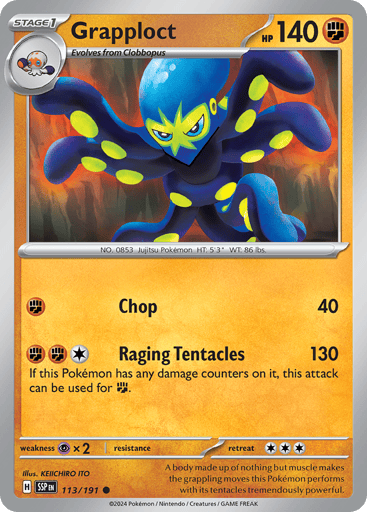 Grapploct – Common – 113/191 – Surging Sparks