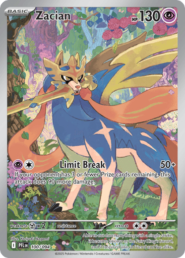 Zacian – Illustration Rare – 100/094 – Phantasmal Flames