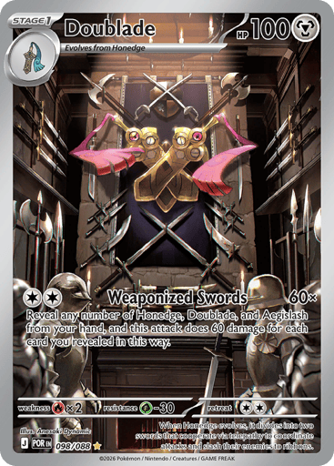 Doublade – Illustration Rare – 098/088 – Perfect Order