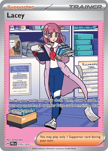 Lacey – Special Illustration Rare – 175/131 – Prismatic Evolutions