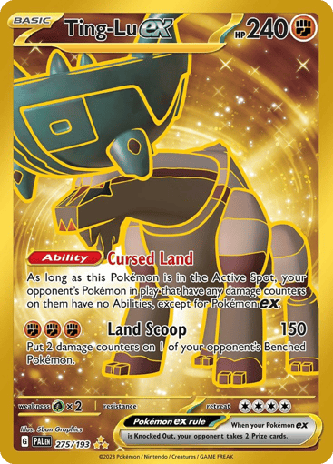 Ting-Lu ex – Hyper Rare – 275/193 – Paldea Evolved