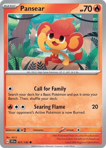 Pansear – Common – 021/142 – Stellar Crown