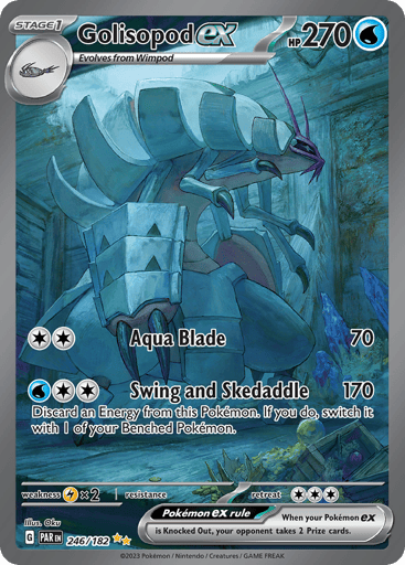 Golisopod ex – Special Illustration Rare – 246/182 – Paradox Rift