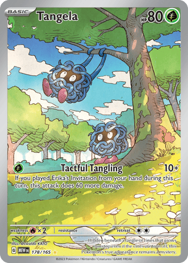 Tangela – Illustration Rare – 178/165 – S&V 151