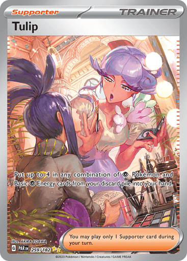Tulip – Special Illustration Rare – 259/182 – Paradox Rift