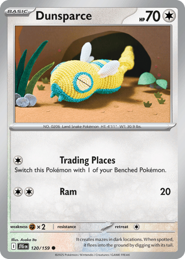 Dunsparce – Common – 120/159 – Journey Together