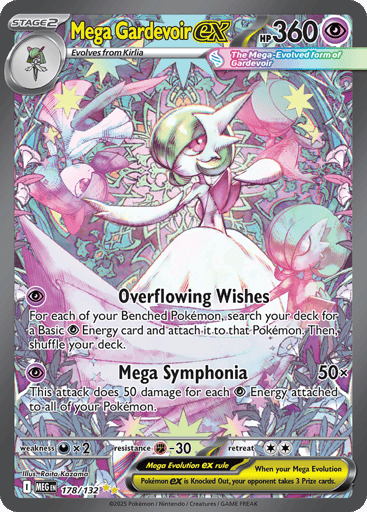 Mega Gardevoir ex – Special Illustration Rare – 178/132 – Mega Evolution
