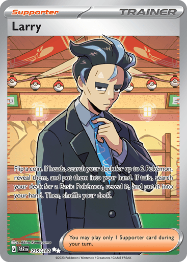 Larry – Ultra Rare – 235/182 – Paradox Rift
