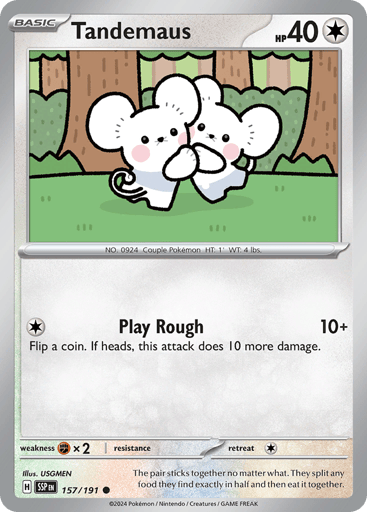 Tandemaus – Common – 157/191 – Surging Sparks