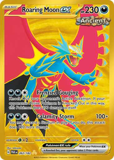 Roaring Moon ex – Hyper Rare – 262/182 – Paradox Rift
