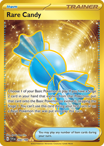Rare Candy – Hyper Rare – 256/198 – Scarlet & Violet