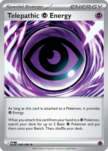 Telepathic Psychic Energy – Common – 088/088 – Perfect Order