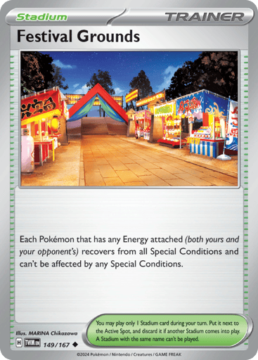 Festival Grounds – Uncommon Reverse Holo – 149/167 – Twilight Masquerade