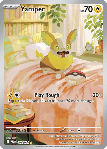 Yamper – Illustration Rare – 099/094 – Phantasmal Flames