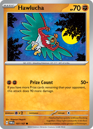 Hawlucha – Common – 107/167 – Twilight Masquerade