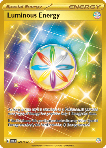 Luminous Energy – Hyper Rare – 226/167 – Twilight Masquerade