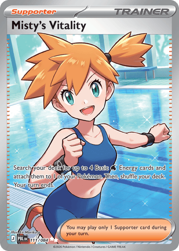 Misty’s Vitality – Ultra Rare – 111/084 – Pitch Black