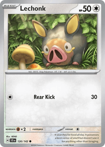 Lechonk – Common – 126/142 – Stellar Crown