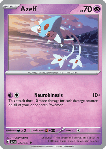 Azelf – Common – 080/191 – Surging Sparks