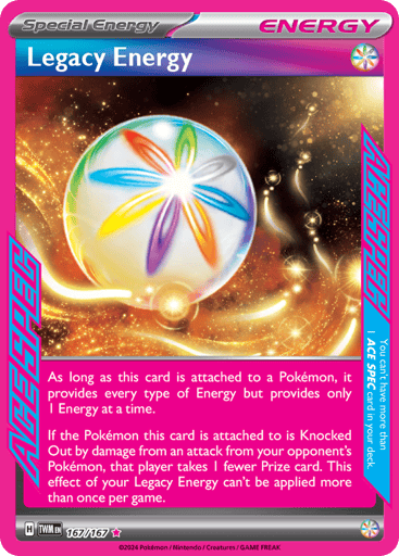 Legacy Energy – ACE SPEC Rare – 167/167 – Twilight Masquerade