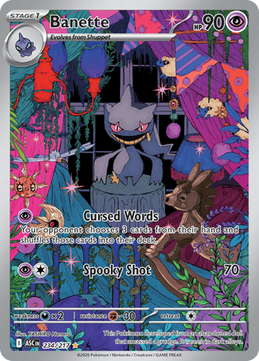 Banette – Illustration Rare – 234/217 – Ascended Heroes