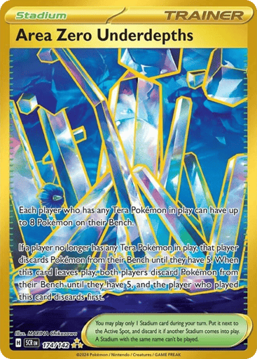 Area Zero Underdepths – Hyper Rare – 174/142 – Stellar Crown