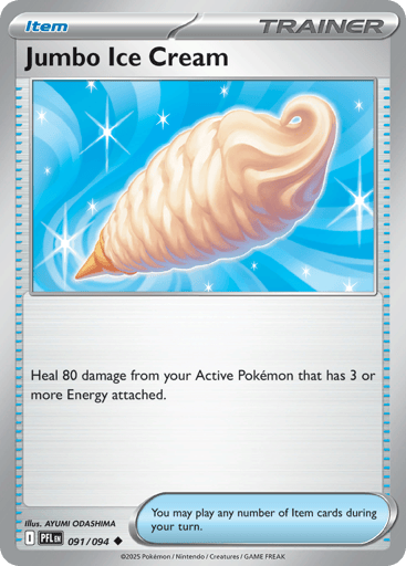 Jumbo Ice Cream – Uncommon Reverse Holo – 091/094 – Phantasmal Flames
