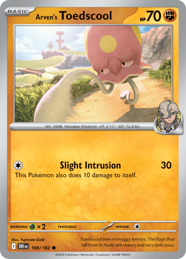 Arven’s Toedscool – Common – 109/182 – Destined Rivals