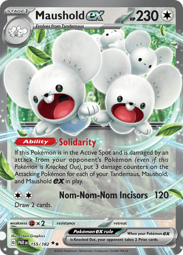 Maushold ex – Double Rare – 155/182 – Paradox Rift